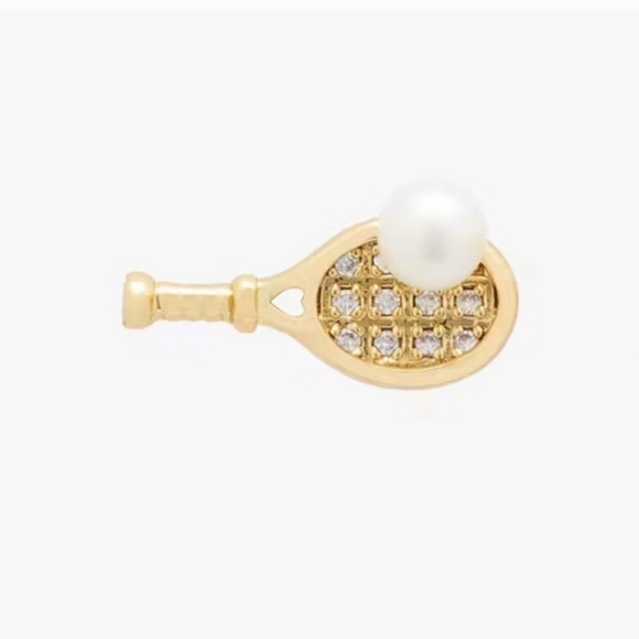 🔹️Kate Spade 🔹️Queen Of The Court Tennis Stud Earrings (Sold Out) - Picture 2 of 6